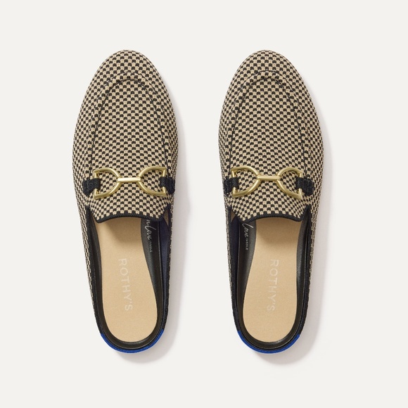 Rothy's Black and Tan Loafers - Picture 1 of 3